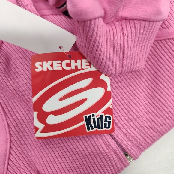 Skechers Kids Y2K Girls Lightweight Jacket Size 7 Small Pink NWT - Picture 11 of 11